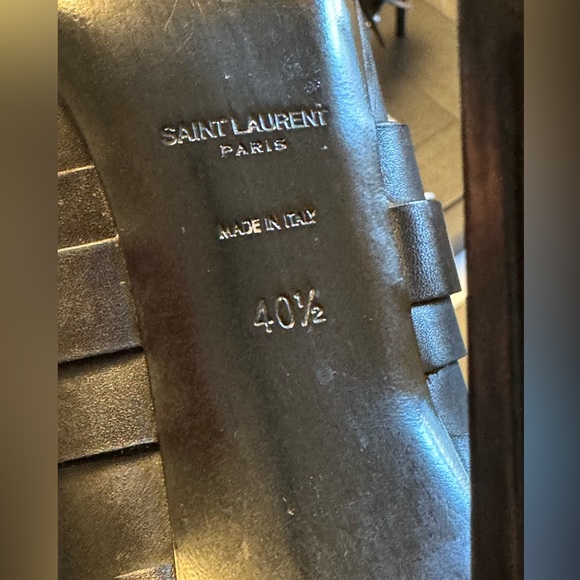 Saint Laurent Buckled Booties - Picture 8 of 11